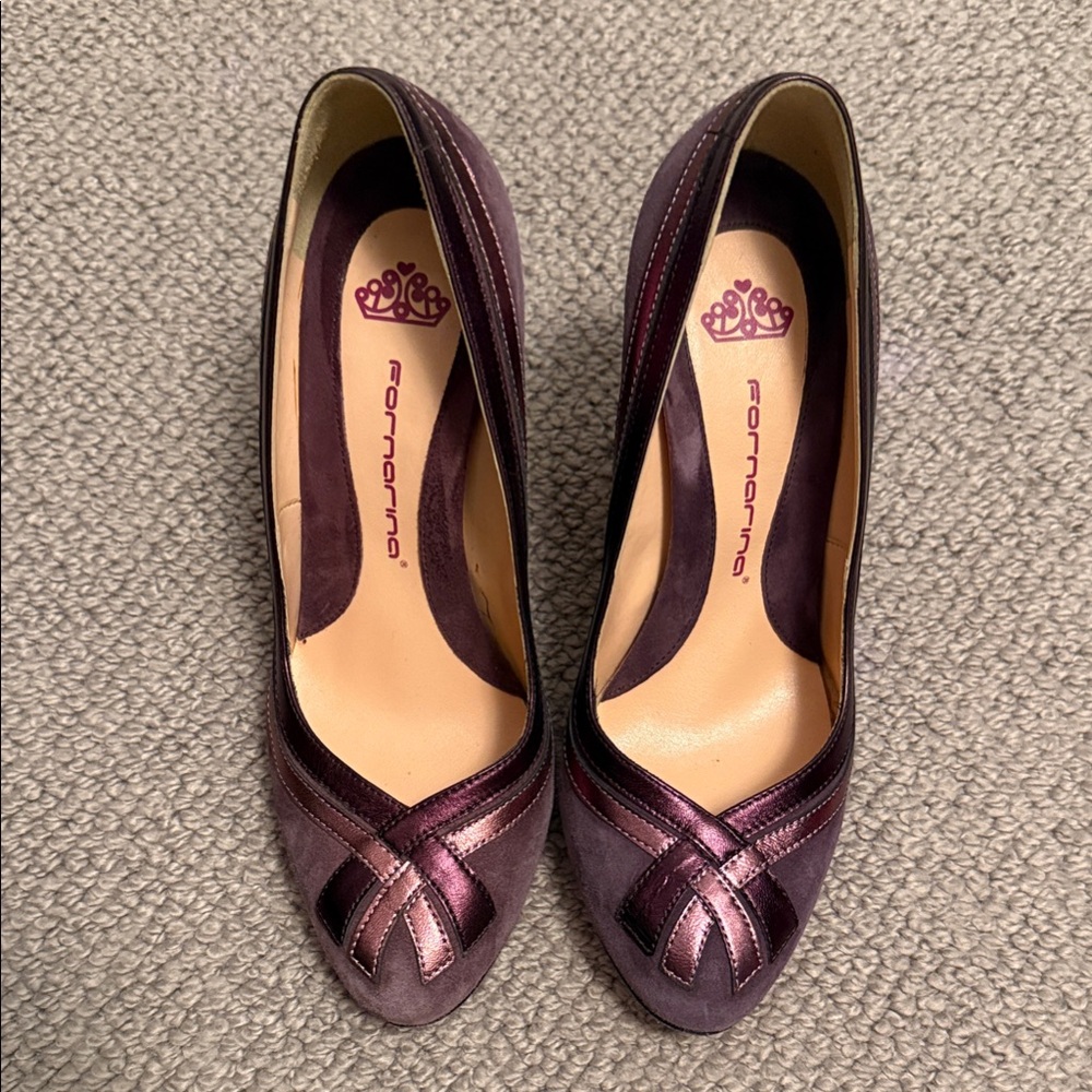 Fornarina Chic Plum Women's Heels